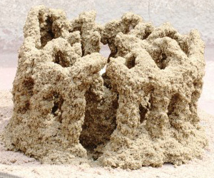 Stone Spray : Prints 3D Sand Structures
