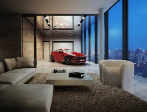 Sky Garage : Hamilton Scott Apartments