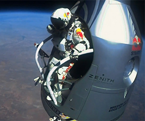 128,000 Foot Supersonic Freefall